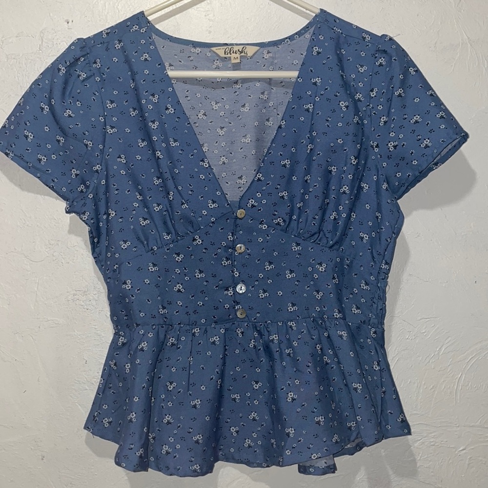 Cinched blouse